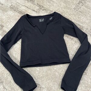Out From Under V-Neck Long sleeve
